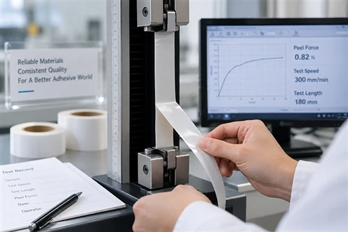 How JINGRONG Tests Release Force With Tesa 7475