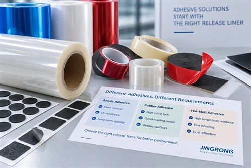 How To Choose Release Force For Acrylic, Rubber And Hot-Melt Adhesives